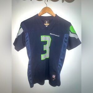 NFL official Seahawks jersey, Russell Wilson. Youth M